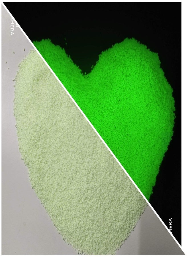 JASH Glow in The Dark Sand, Green Colour 30gm - Image 2